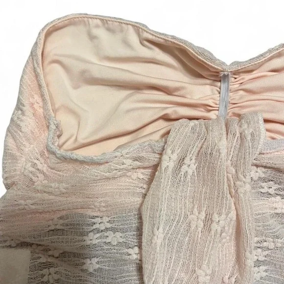 Vintage Y2K sheer lace butterfly top ποΈβ¨ size Large - Picture 6 of 7